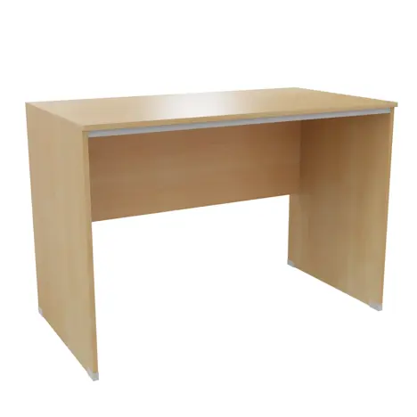 Post Sorter Table Unit - W1280 x D700 x H880mm - No Shelf - Oak
